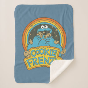 Vintages Keksmonster Cookie Frenzy Sherpadecke