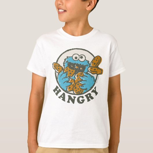 Vintages Keksmonster | Hangry T-Shirt (Vorderseite)