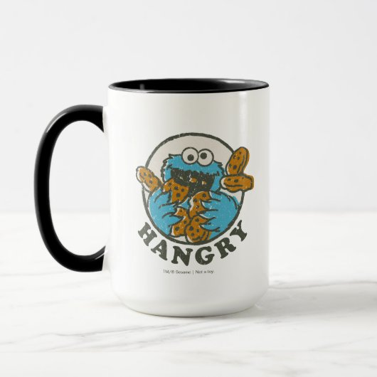 Vintages Keksmonster | Hangry Tasse (Links)