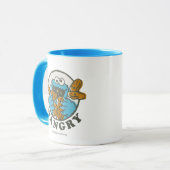 Vintages Keksmonster | Hangry Tasse (Vorderseite Links)