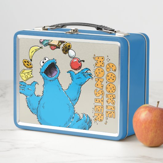 Vintages Keksmonster Metall Lunch Box (Beispiel)