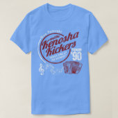 Vintages Kenosha Kickers Tour 90 TShirt (Design vorne)