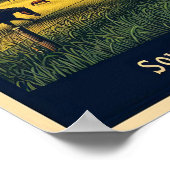 Vintages Kentucky Südliches Erbe Landschaft Poster (Ecke)