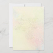 Vintages Kernbuch Lover 50. Geburtstag Einladung (Rückseite)