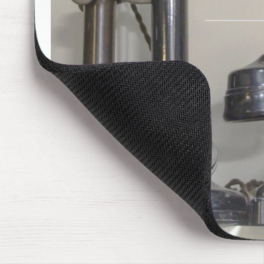 Vintages Kerzenlicht Mousepad (Ecke)