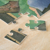 Vintages Kind, Bio Gartenarbeit; Siegesgarten Puzzle (Seite)