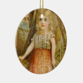 Vintages Kind Keramikornament (Rechts)