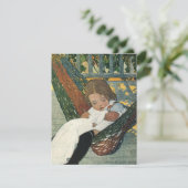 Vintages Kind mit Puppe von Jessie Willcox Smith (Stehend Vorderseite)