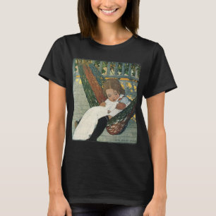 Vintages Kind mit Puppe von Jessie Willcox Smith T-Shirt