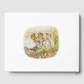 Vintages Kinderbuch Kinderzimmer Kinderzimmer Zimm Gästebuch (Rückseite)