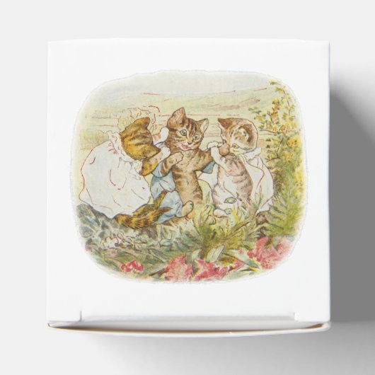 Vintages Kinderbuch Kinderzimmer Kinderzimmer Zimm Geschenkschachtel (Oben)