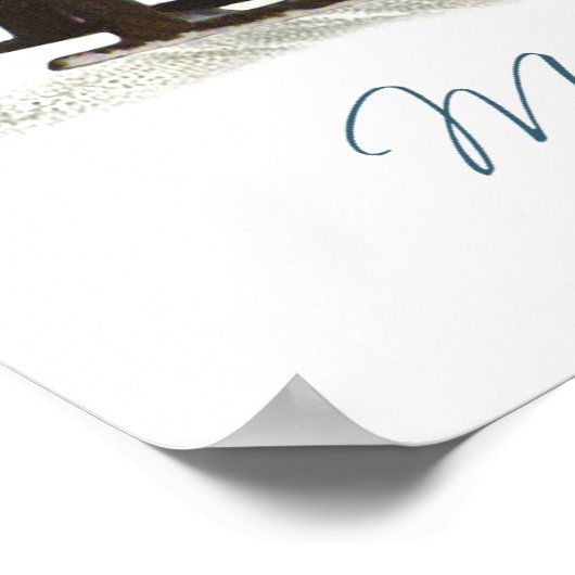 Vintages Kinderbuch Poster (Ecke)