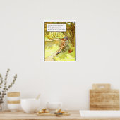 Vintages Kinderzimmer drucken - Pat a Cake Poster (Küche)