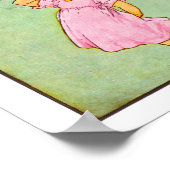 Vintages Kinderzimmer - es gab eine alte Frau Poster (Ecke)