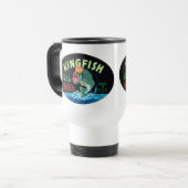 Vintages Kingfischarten-Gütezeichen - Tasse (Vorderseite Links)