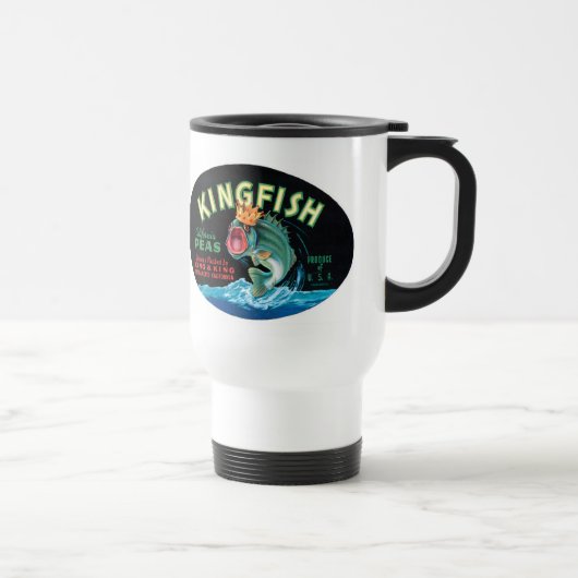 Vintages Kingfischarten-Gütezeichen - Tasse (Rechts)