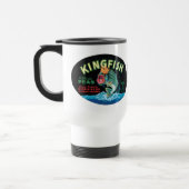 Vintages Kingfischarten-Gütezeichen - Tasse (Links)