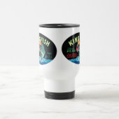 Vintages Kingfischarten-Gütezeichen - Tasse (Mittel)