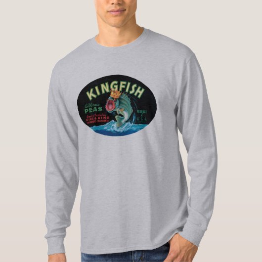 Vintages Kingfish Peas Label - Shirt (Vorderseite)
