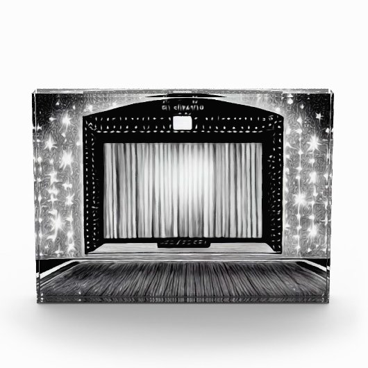 Vintages Kino Fotoblock (Vorderseite)