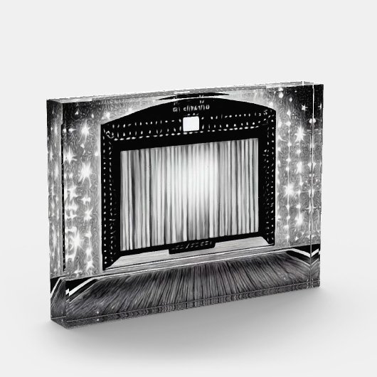 Vintages Kino Fotoblock (Links)