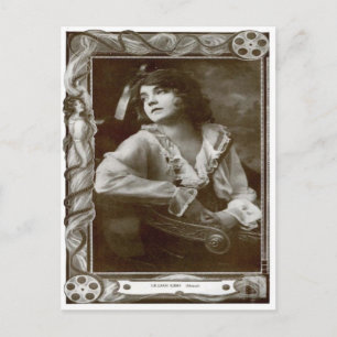 Vintages Kino Lilian Gish Postcard Postkarte