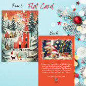 Vintages kirchliches Foto Weihnachten