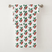 Vintages Kirschbad-Tuch-Set Badhandtuch Set (Insitu)