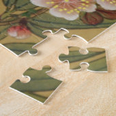Vintages Kirschblühen asiatische japanische Blume Puzzle (Seite)
