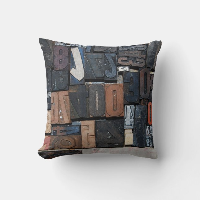 Vintages Kissen (Vorderseite)