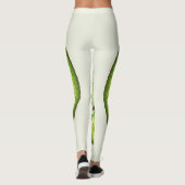Vintages Kiwi-Slice-Muster. Leggings (Rückseite)