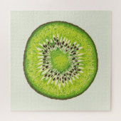 Vintages Kiwi-Slice-Muster. Puzzle (Horizontal)