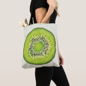 Vintages Kiwi-Slice-Muster. Tasche (Von Nahem)