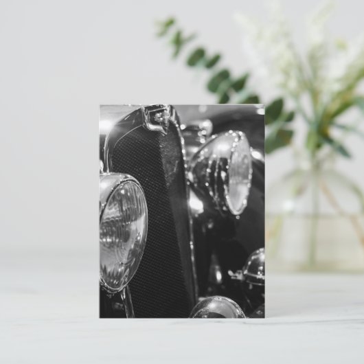 Vintages klassisches Auto (Stehend Vorderseite)