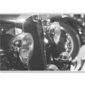 Vintages klassisches Auto Aufkleber (Vorderseite)