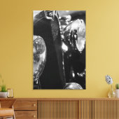 Vintages klassisches Auto Leinwanddruck (Insitu (Wohnzimmer))