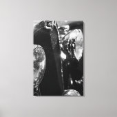 Vintages klassisches Auto Leinwanddruck (Vorderseite)