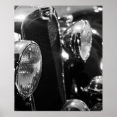 Vintages klassisches Auto Poster (Vorne)