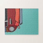 Vintages klassisches Auto Puzzle (Horizontal)
