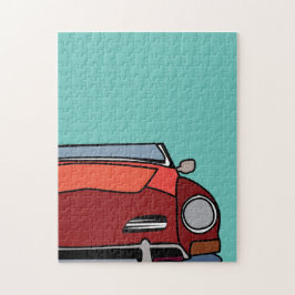 Vintages klassisches Auto Puzzle