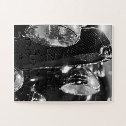 Vintages klassisches Auto Puzzle (Horizontal)