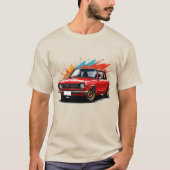 Vintages klassisches Auto T-Shirt (Vorderseite)