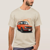Vintages klassisches Auto T-Shirt (Vorderseite)