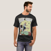 Vintages klassisches Comic T-Shirt (Vorne ganz)
