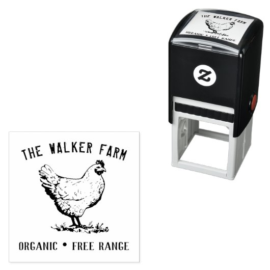 Vintages klassisches ⎢ Personalisiertes Ei Permastempel (Beispiel)