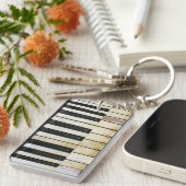 Vintages Klavier Schlüsselanhänger (Vorderseite rechts)
