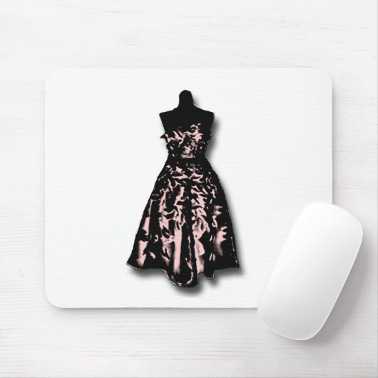 Vintages Kleid Mousepad (Mit Mouse)