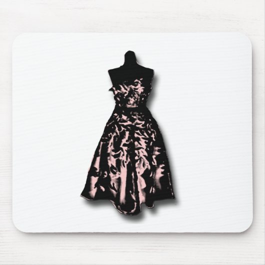 Vintages Kleid Mousepad (Vorne)
