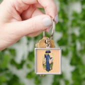 Vintages Kleid Schlüsselanhänger (Hand)