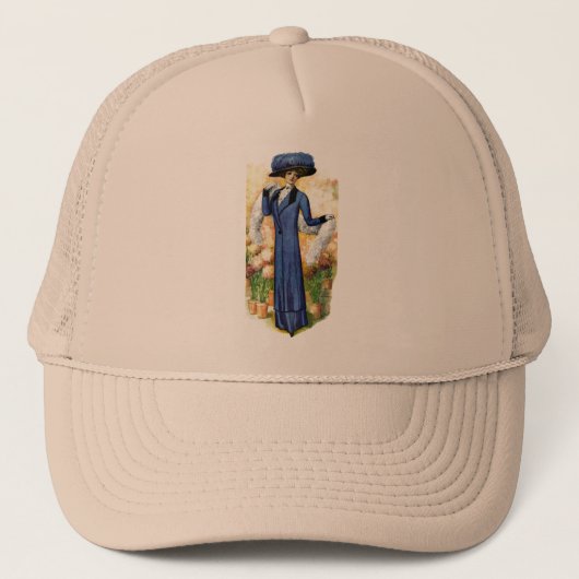 Vintages Kleid Truckerkappe (Vorderseite)